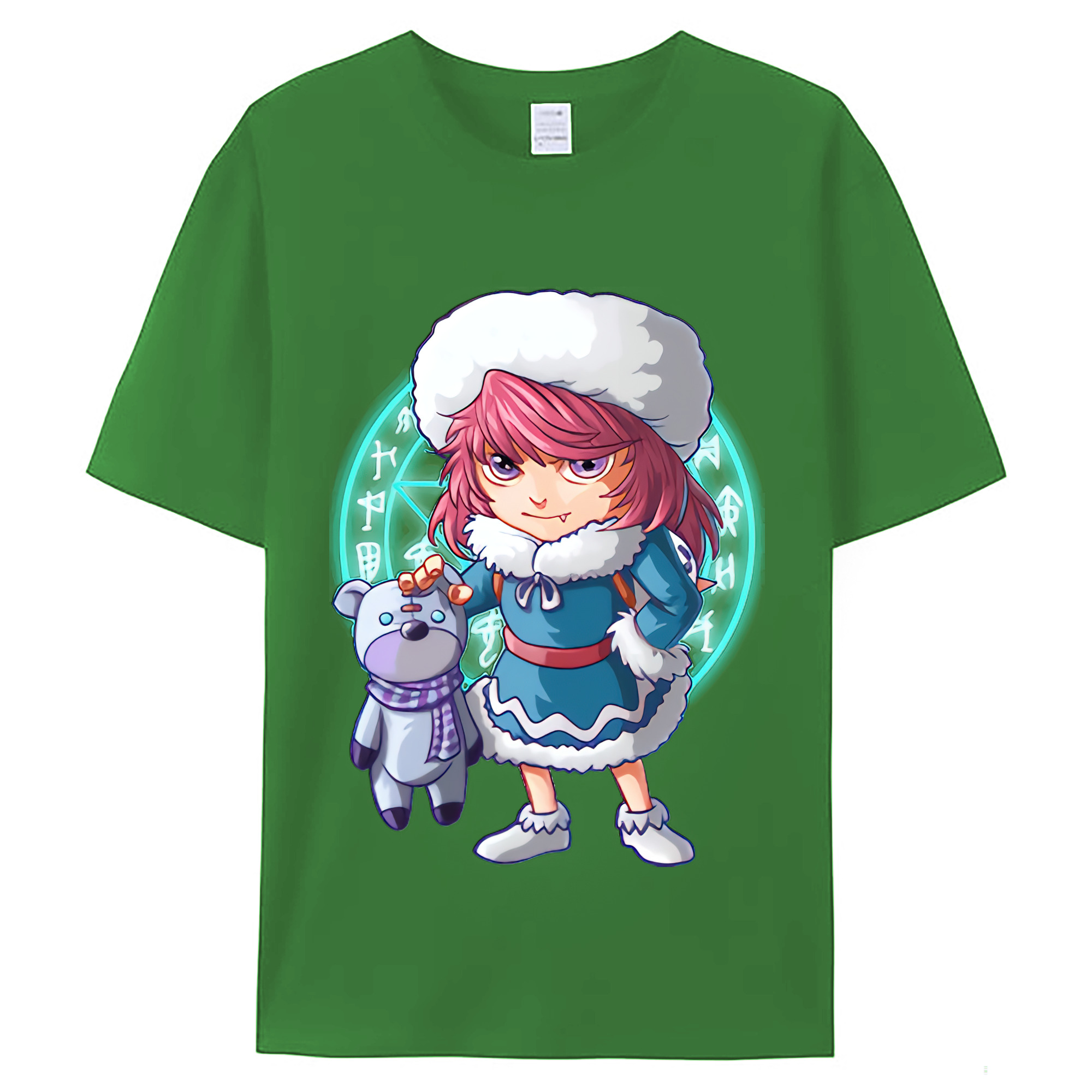 （画像用） リーグ・オブ・レジェンド League of Legends LOL レディースカジュアルプリントTシャツ（綿100％）